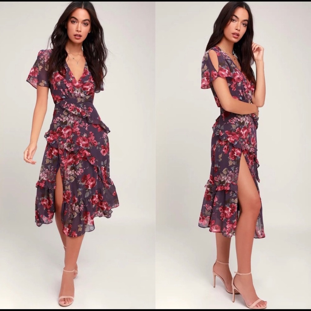 Midi Floral Lulus Dress